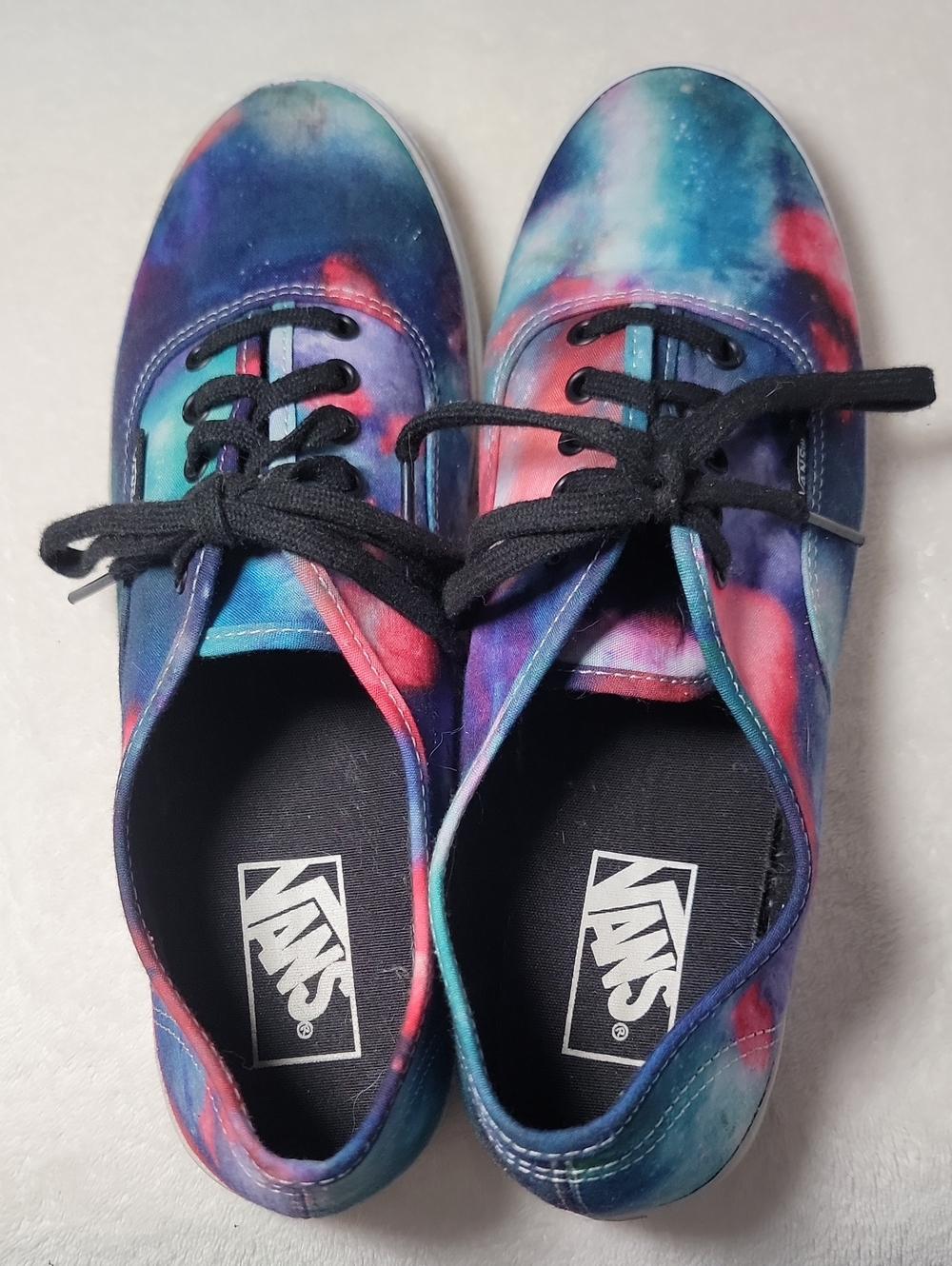 Vans Authentic Shoes Galaxy Men Size 8.5 Women Size 11 LoPro Laced Sneakers